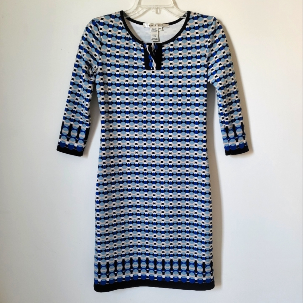 Max Studio 7/8 Sleeve Dress XS